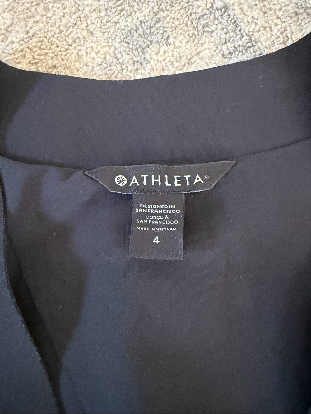 Athleta Avenue Classic Black Open-Front Women's Blazer - Picture 5 of 10